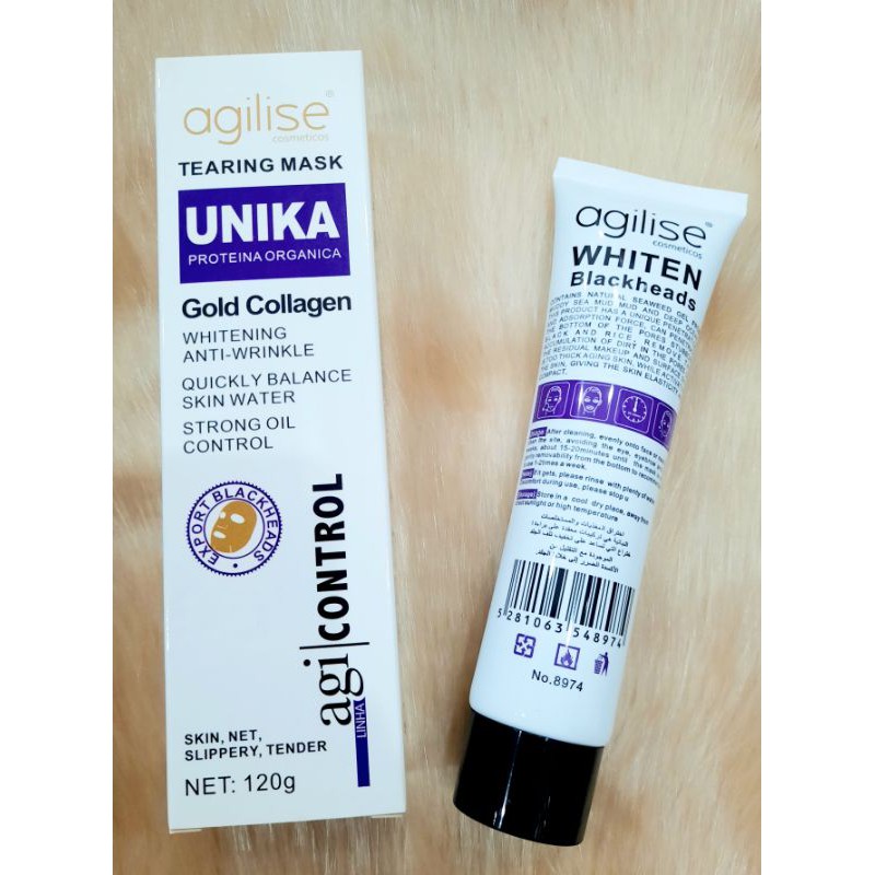 Mặt nạ lột mụn AGILISE UNIKA Than hoạt tính