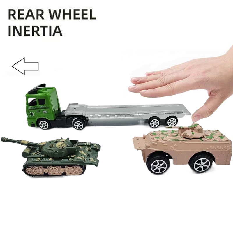 Bộ Đồ Chơi Xe Kéo Thiết Kế Dễ Thương Cho Bé Trai