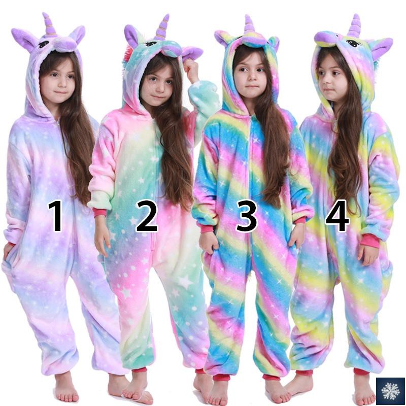 Bộ Đồ Ngủ Pajamas Hình Kì Lân Cho Bé