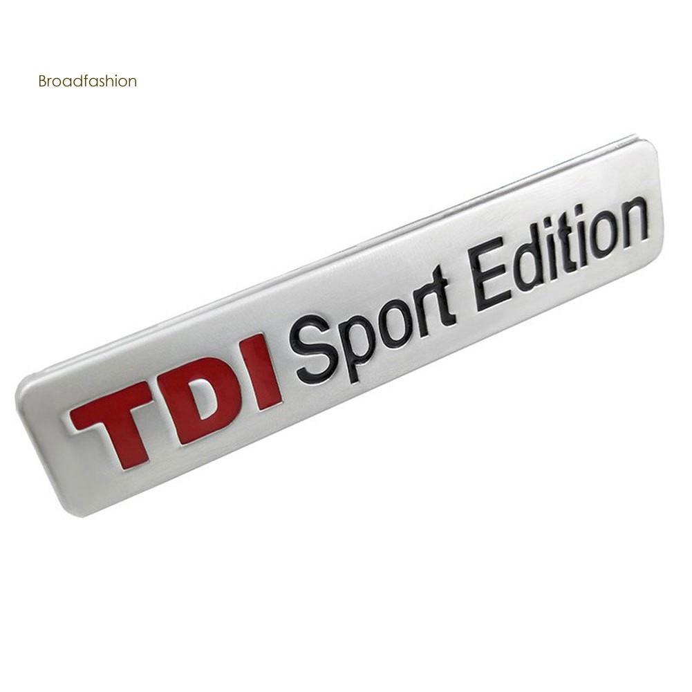 Sticker Chữ Sport Dán Trang Trí Xe Hơi Vw Polo Golf Cc Tt Jetta Gti Touareg