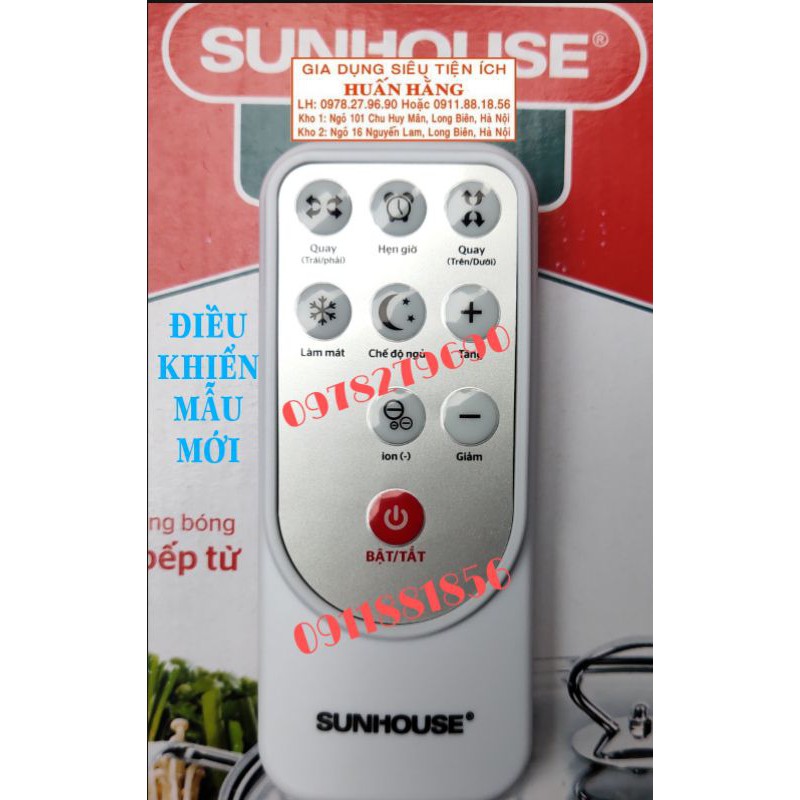 ĐIỀU KHIỂN TỪ XA QUẠT ĐIỀU HOÀ SUNHOUSE SHD7723