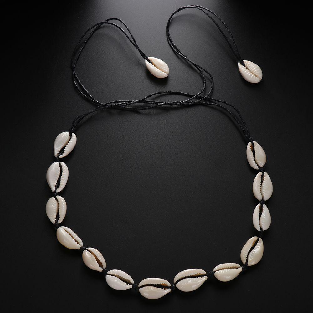 EUTUS Vòng cổ Vỏ Sò Phong Cách Bohemian