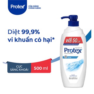 Sữa tắm diệt khuẩn Protex Fresh sạch sảng khoái chai 450ml tặng kèm 50ml thumbnail