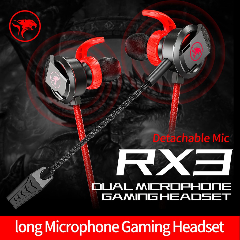 Tai nghe gaming Có Mic Rời xMOWI RX3 và xMOWI RX1 - Dùng Được Cho Cả Máy Tính Và Điện Thoại - Hàng Chính Hãng