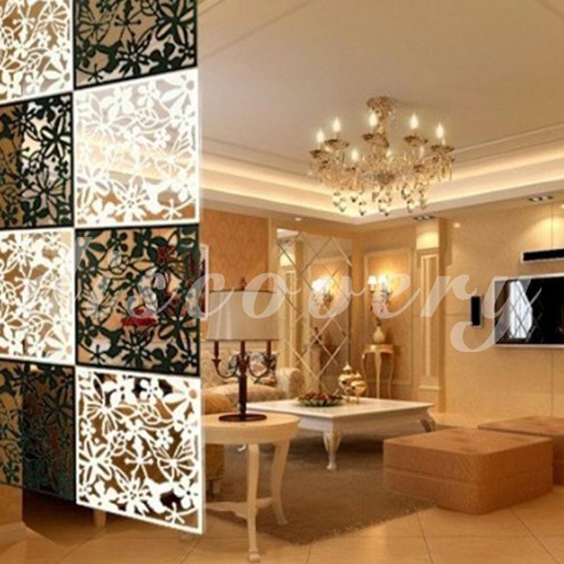Hollow Screens, Entrance Partitions, Hanging Screens, Room Partition Curtains With Simple Floral Patterns