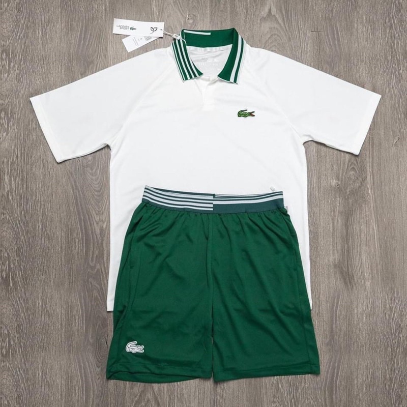 Bộ Thể Thao Nam Set Lacoste thoáng mát, Đồ Thể Thao Cao Cấp OLWEN