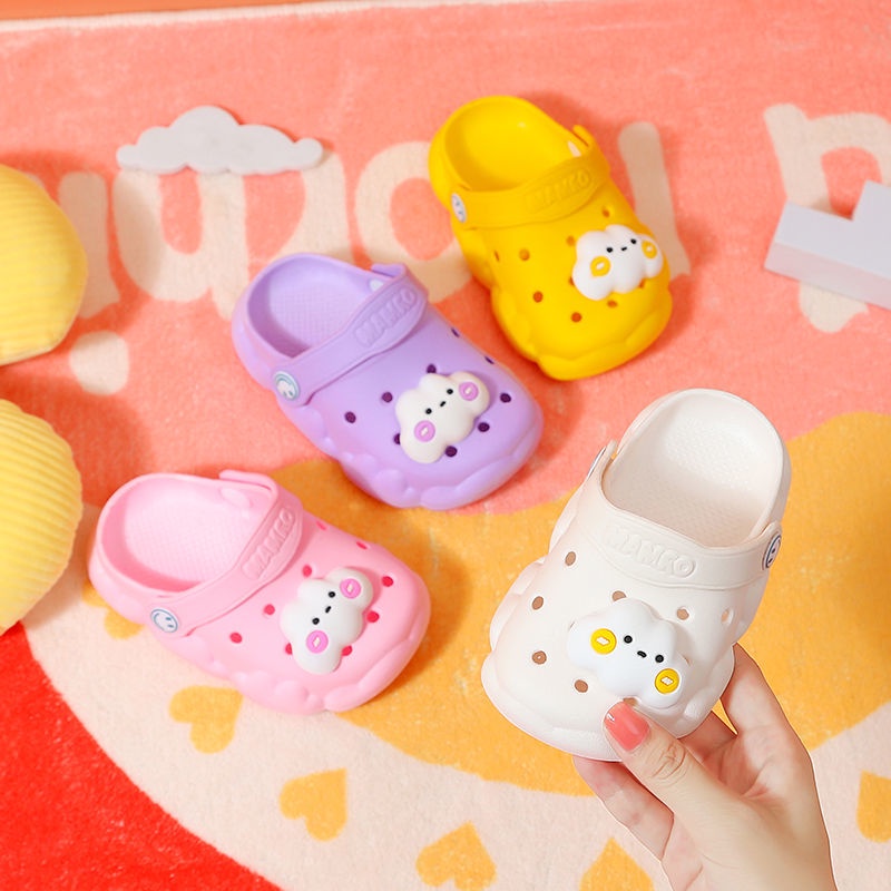 Oeggeo shop Giày Đế Bằng Đi Biển Ngoài Trời Cho Trẻ Em