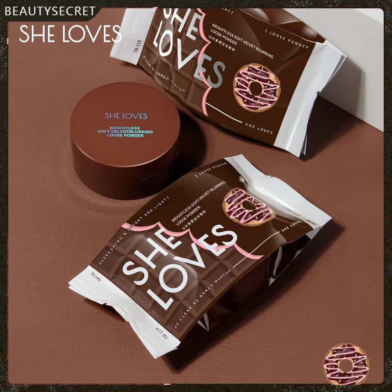 (Hàng Mới Về) Phấn Phủ Dạng Nén Kháng Nước Kiềm Dầu Thương Hiệu Sheloves