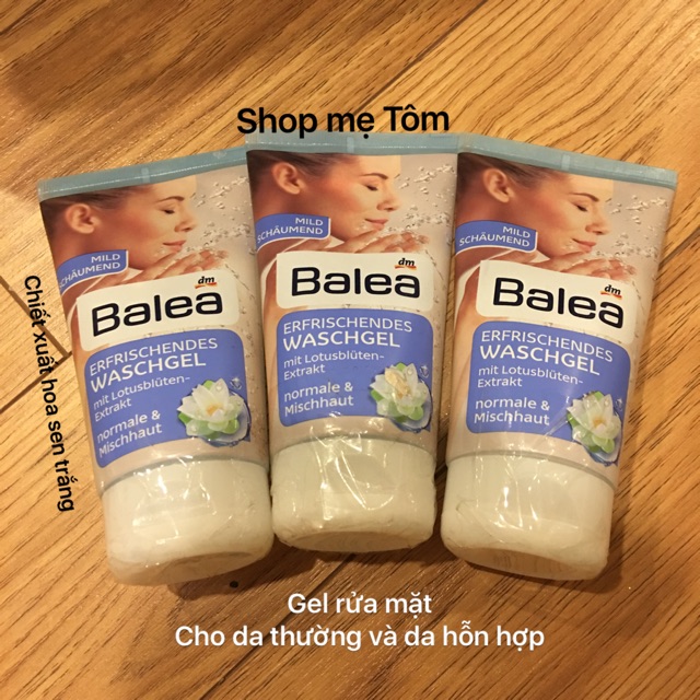 Gel rửa mặt balea