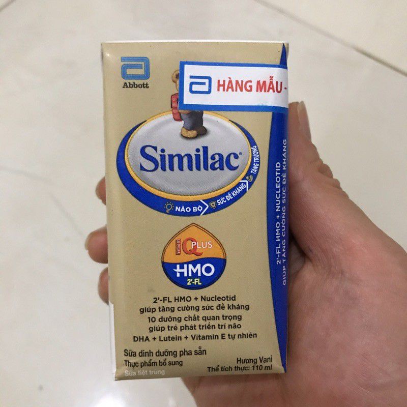 Sữa bột pha sẵn Similac thùng 48 hộp 110ml