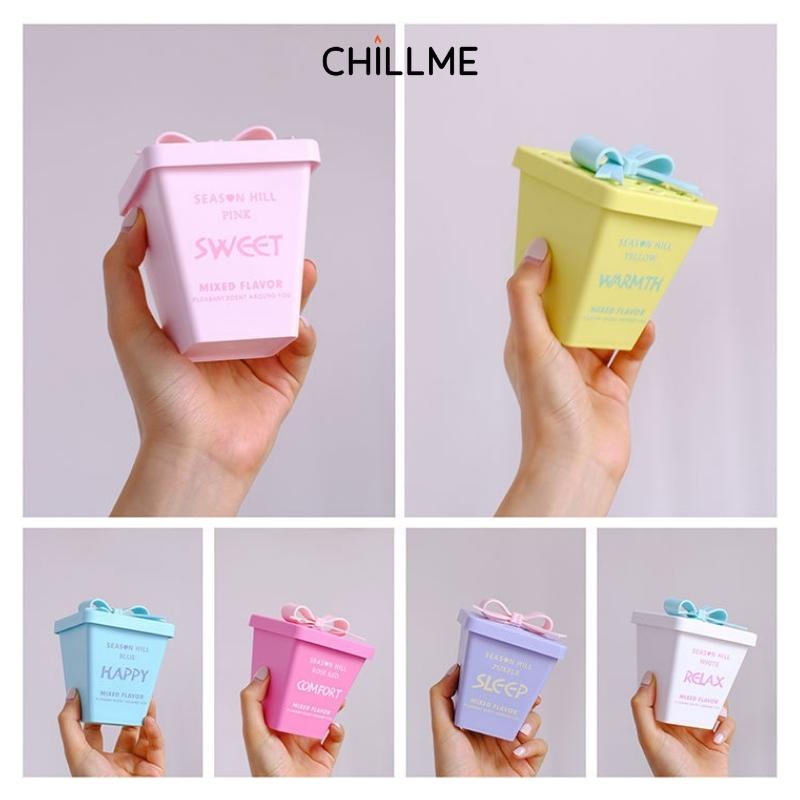Sáp thơm nhà vệ sinh Season Hill khử mùi phòng ngủ tủ quần áo cao cấp thư giãn - Chillme