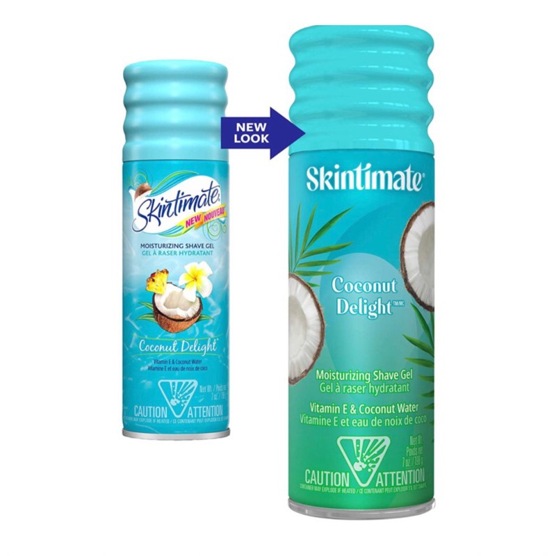 Gel Bọt Cạo Lông Skintimate