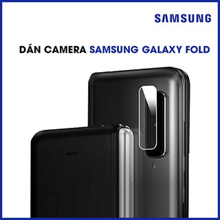 Bộ Dán camera trước và sau cho Galaxy Fold trong suốt - Dán camera Samsung Galaxy Fold chống xước bảo vệ camera