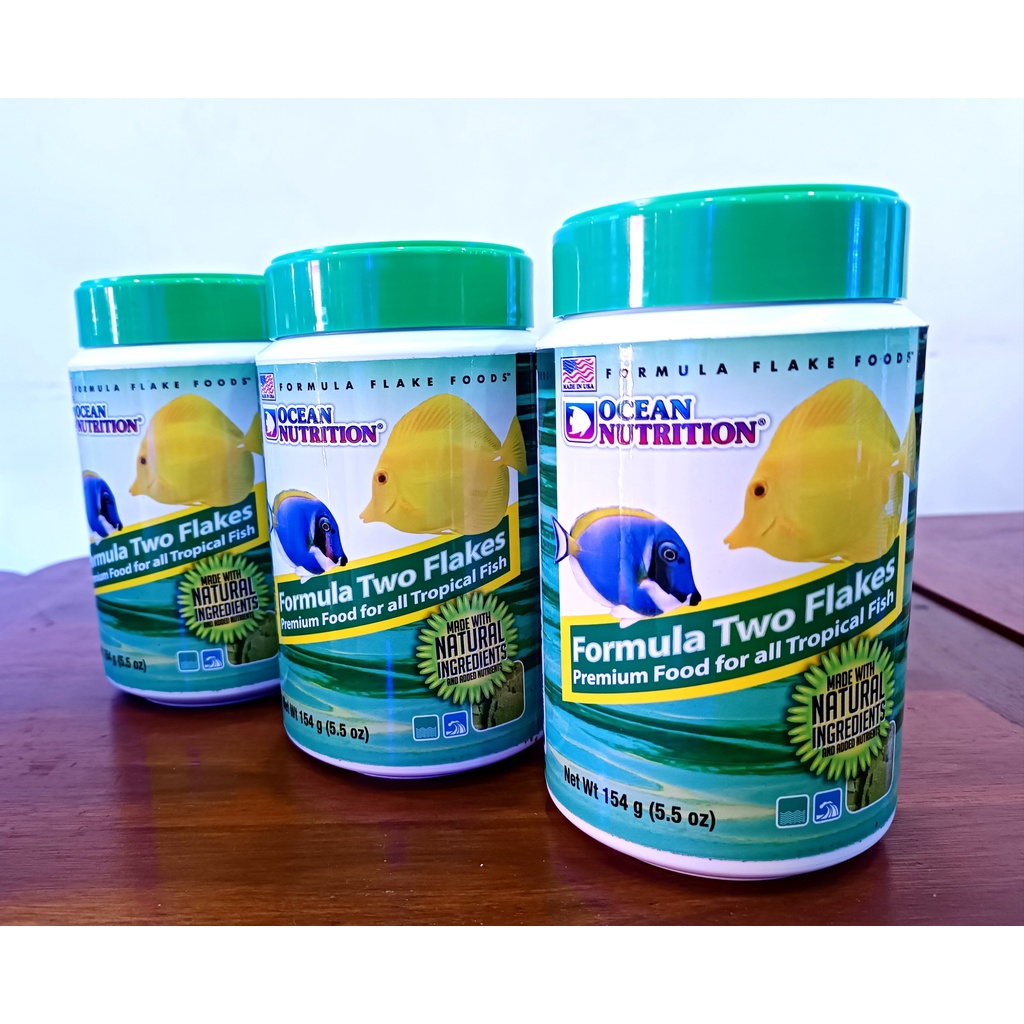 THỨC ĂN CHO CÁ CẢNH DẠNG LÁ FORMULA 2 OCEAN NUTRITION 34G