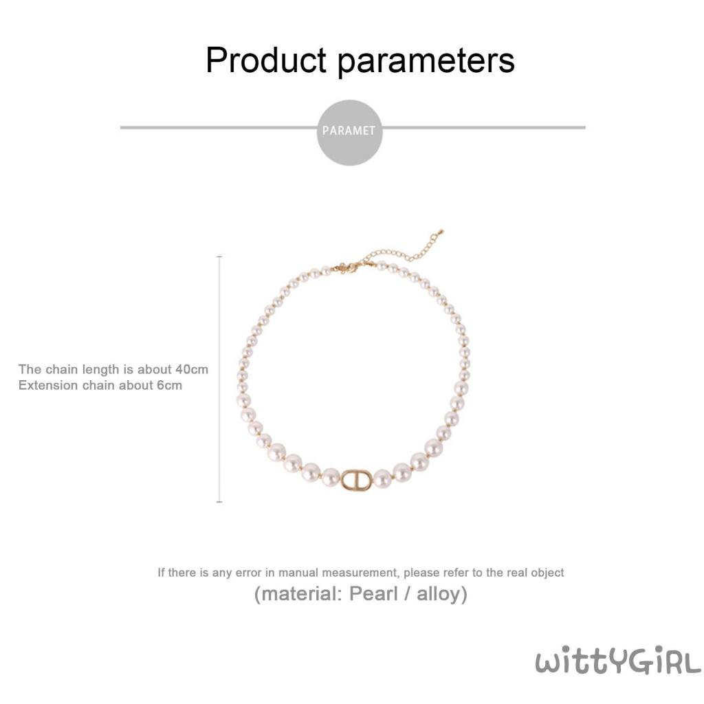 Vòng cổ xỏ hạt tròn thời trang dành cho nữ