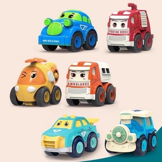 Set poli 6 xe chạy đà