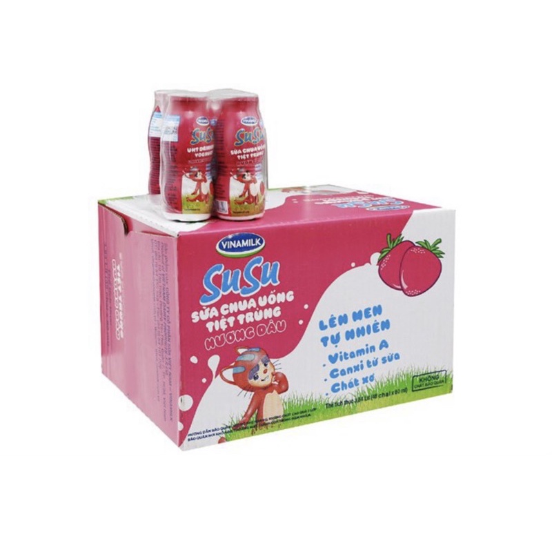 sữa SUSU vinamilk(1 lốc 6 chai)