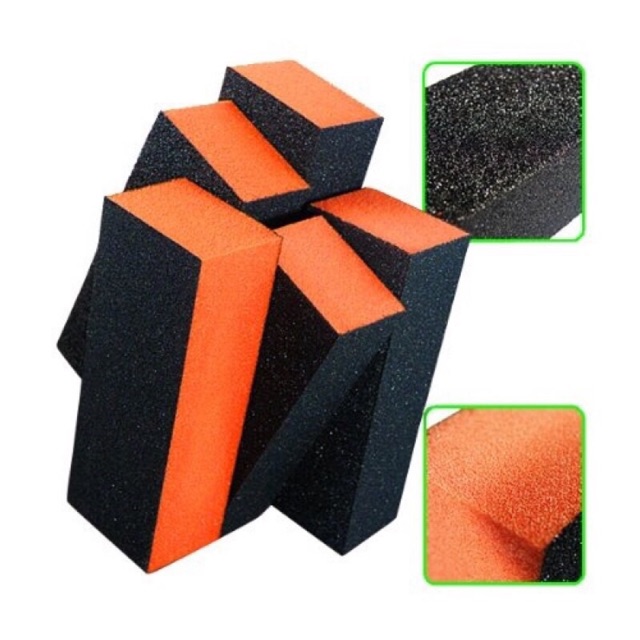 [Cục chà móng] Buffer chà móng 3 mặt