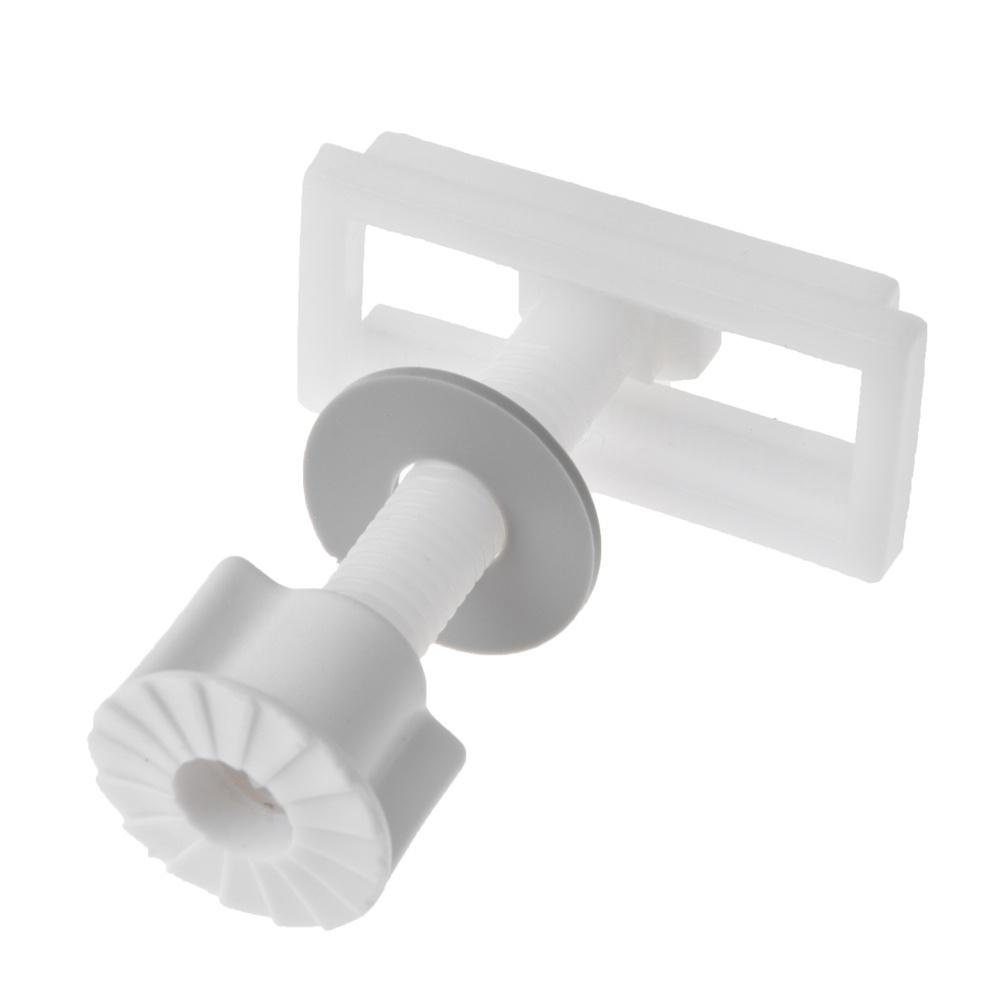Bộ 2 Ốc Vít Và Đai Ốc Dùng Cố Định Bản Lề Nắp Bồn Cầu DIY