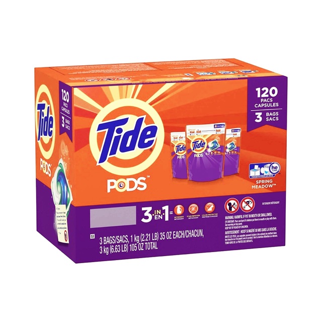 💥VIÊN GIẶT TIDE PODS MỸ- VIÊN GIẶT CỰC KÌ TIỆN LỢI KHÔNG CẦN THÊM NƯỚC XẢ 💥