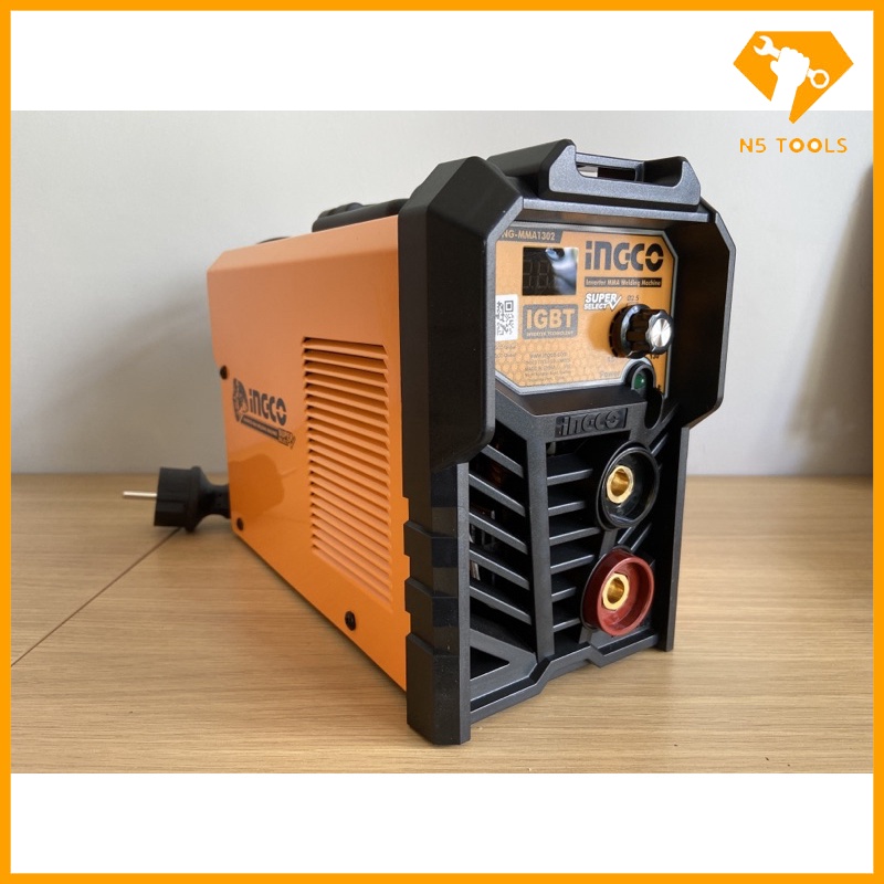 Máy hàn điện tử mini 130A Ingco ING-MMA1302 hàn que 1.6-3.2ly, máy hàn que gia đình giá rẻ