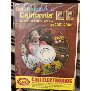 đĩa Karaoke 6 số california