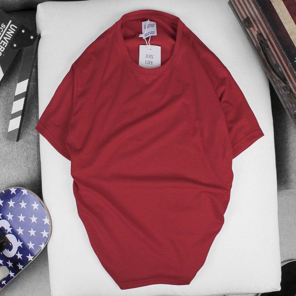 Áo thun nam cổ tròn Galvin vải cotton co giãn cộc tay ngắn lỡ bộ 4 màu APGV5 - Leo Vatino | BigBuy360 - bigbuy360.vn