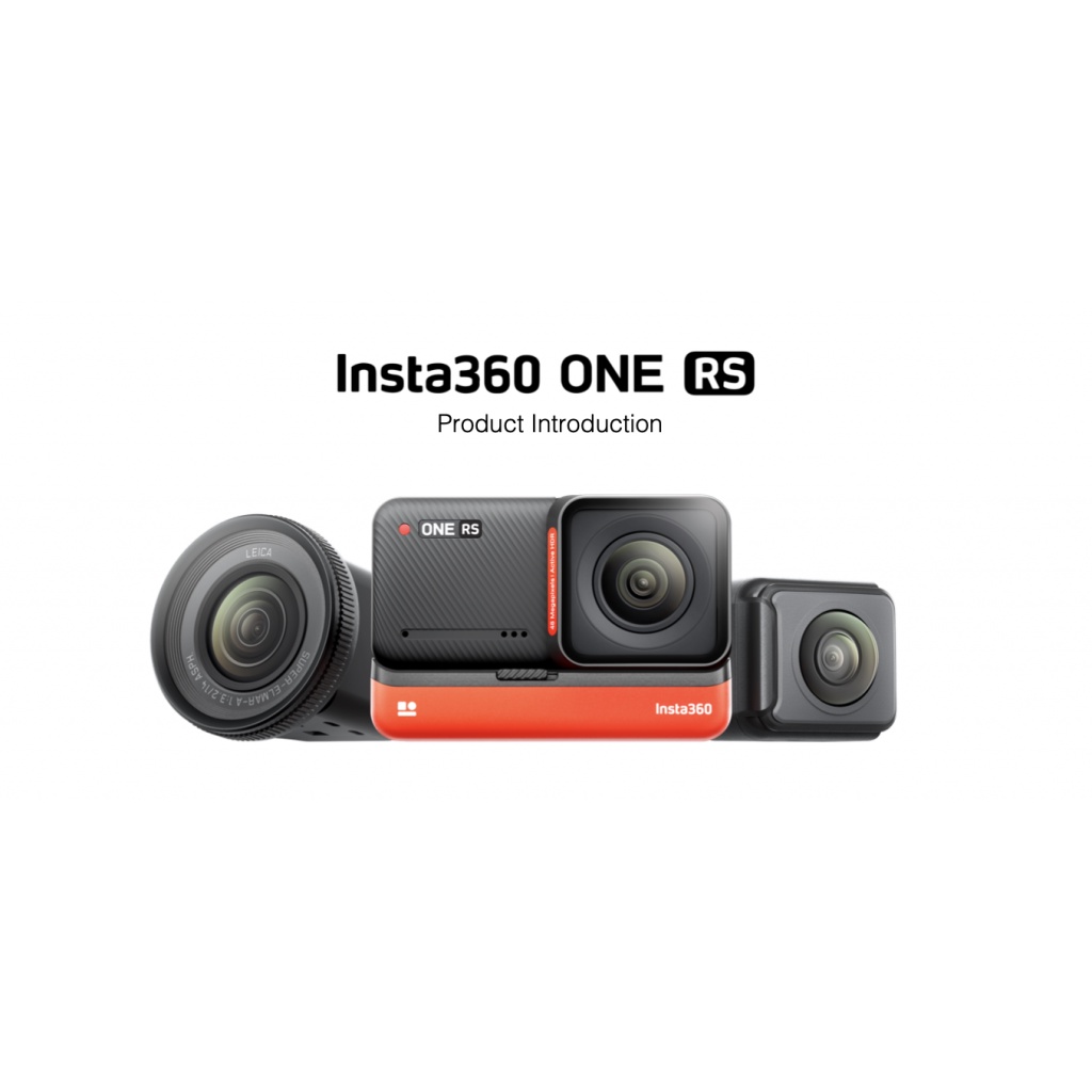 Camera cầm tay Insta360 ONE RS Twin Edition  | Chính Hãng Tặng thẻ 64Gb