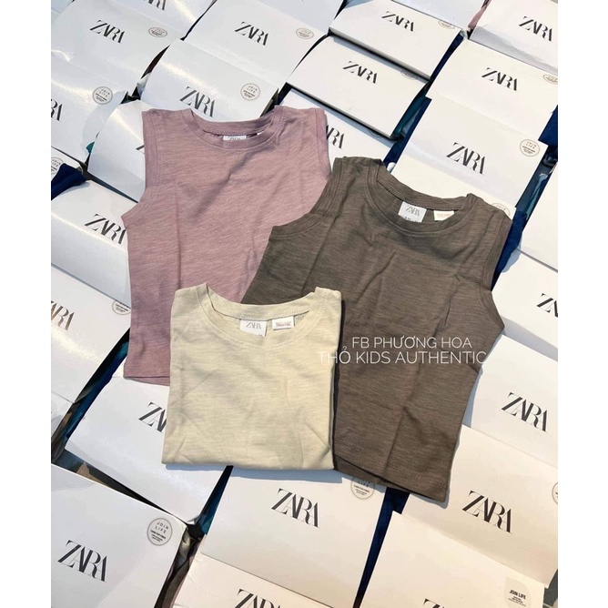 Ba lỗ bé trai - set 3 áo za ra
