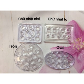 Đế nhựa đựng mực trong phun xăm thẩm mỹ