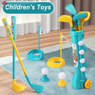 Bộ đồ chơi đánh golf mini kèm bánh xe dành cho trẻ em