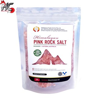 Muối Hồng Hạt To Himalaya Nhập Khẩu Pakistan_Bịch 500gr
