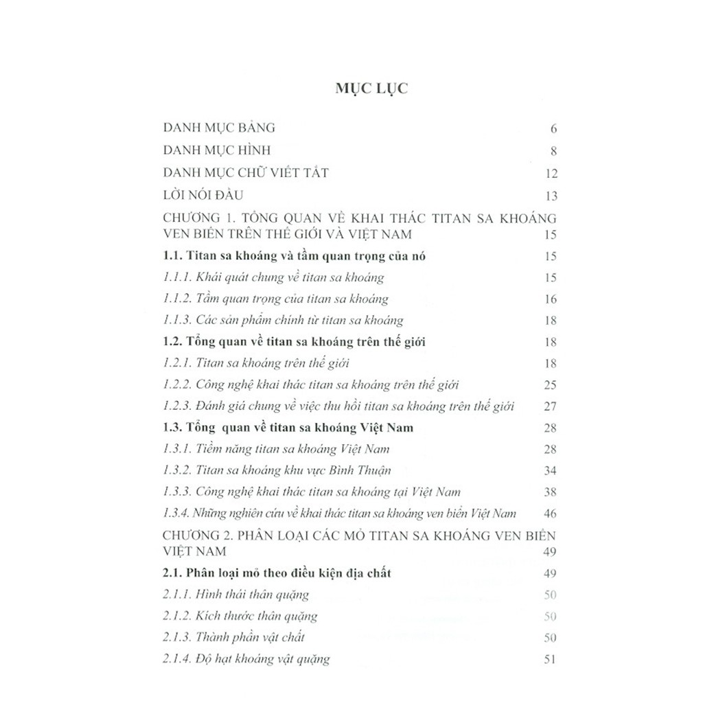 Sách - Công Nghệ Khai Thác Các Mỏ Quặng Titan Sa Khoáng Ven Biển Việt Nam