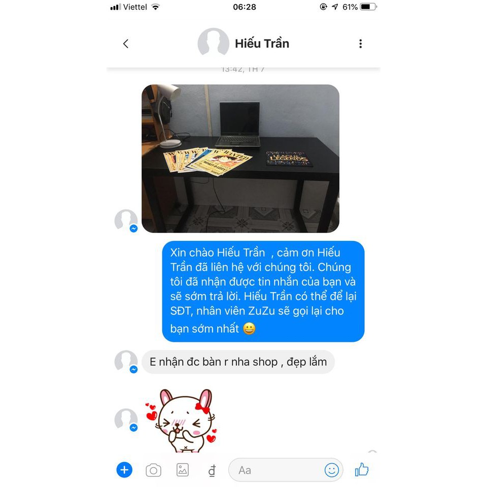 Bàn làm việc, bàn gaming chân U  kt 50x1m, cao 75cm, gỗ MDF giá tại xưởng | BigBuy360 - bigbuy360.vn