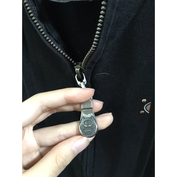 Áo hoodie zip Motor Harley Davidson 2hand