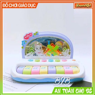 Đàn piano điện tử 14 phím cho bé có tuyết_đồ chơi nhạc cụ