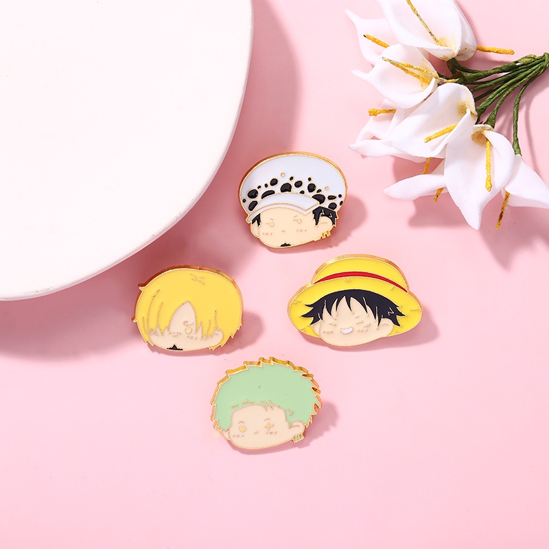 Huy Hiệu Cài Áo Hình Nhân Vật Anime One Piece