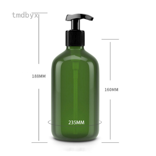Tmdbyx (Hàng Mới Về) Chai Nhựa Rỗng Dung Tích 500ml / 17oz Dùng Để Đựng Mỹ Phẩm Đa Năng Tiện Dụng