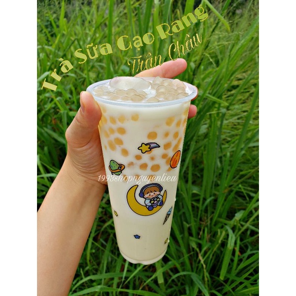 SET TRÀ SỮA GẠO LỨT RANG( CÓ LY UỐNG THỬ )