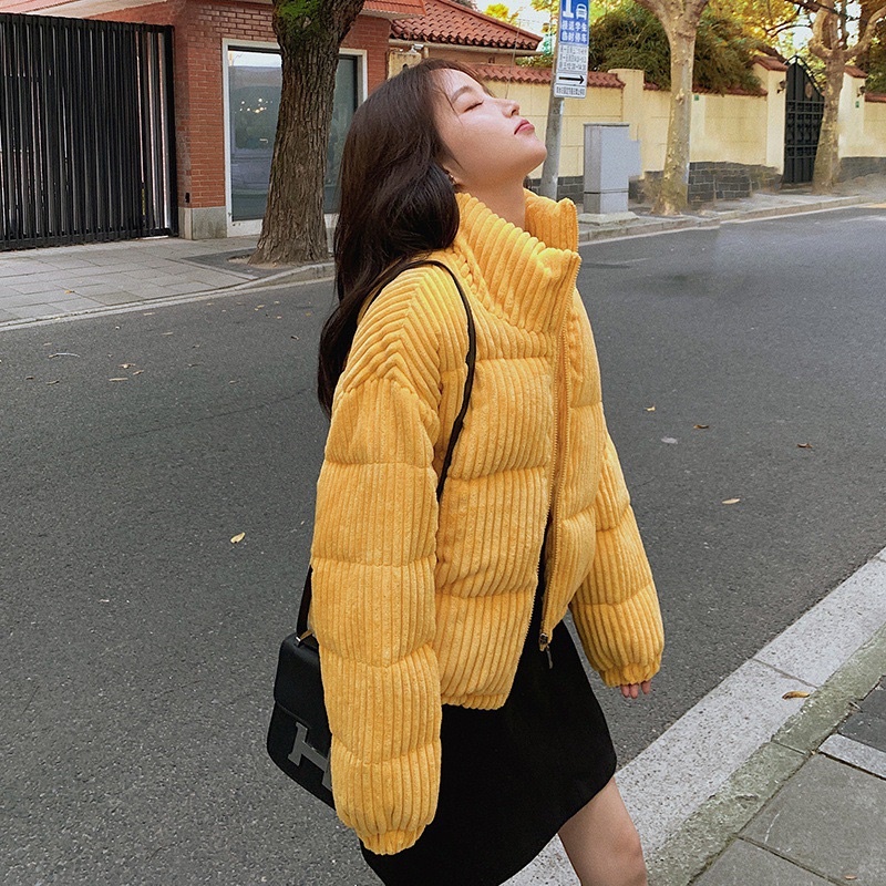 Áo khoác nhung tăm siêu ấm