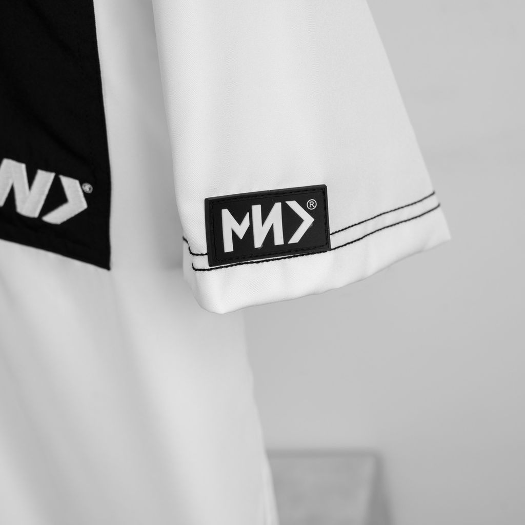 MENDE - Oversew Shirt Trắng - Áo sơ mi nam đơn giản màu trắng có túi áo