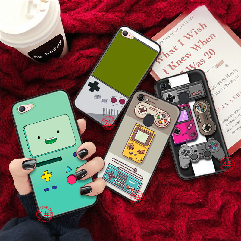 OPPO A3S A5 2018 A37 Neo 9 A39 A57 A5S A7 A59 F1S A77 F3 A83 A1 F5 A73 F F9 Pro 143Q retro gamer Soft Case