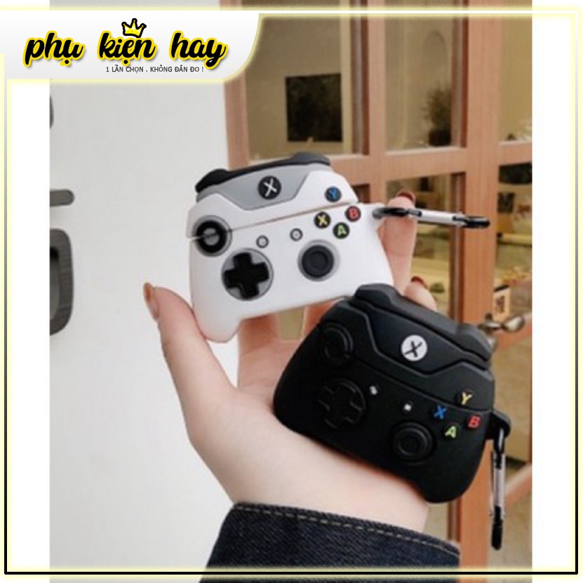 Case bao airpod silicon 1 2 3 Pro Tay cầm chơi game Xbox- Vỏ bọc đựng tai nghe không dây