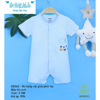 Áo cộc tay Dokma cài giữa 9M