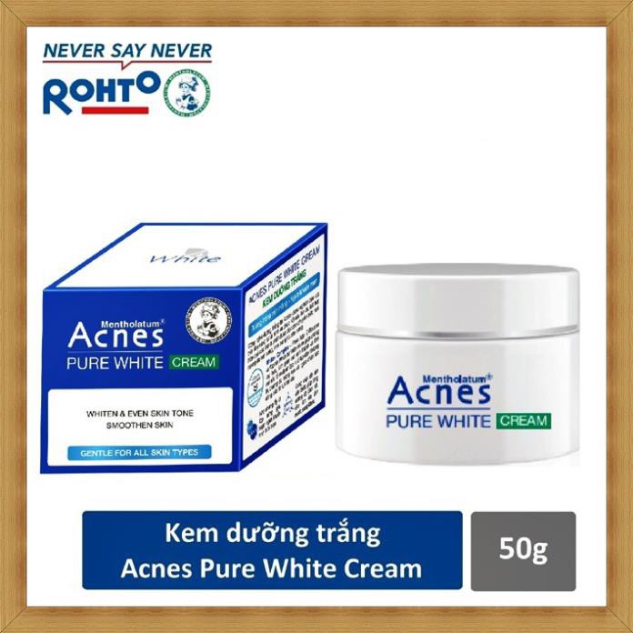 Kem Dưỡng Trắng { CHÍNH HÃNG } Acnes Pure White Cream