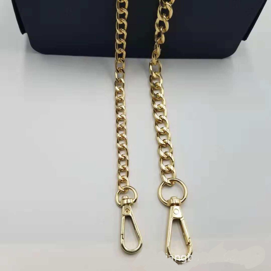 Dây xích kim loại đeo vai, quai túi xách, dây túi ngang 9mm kim loại nhẹ