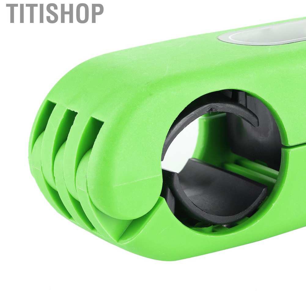 Titishop Motorcycle Handlebar Grip Lock Anti‑Theft Protection Fit for E‑Scooter ATV Motorbike