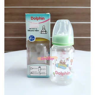 Bình sữa cổ hẹp Dolphin (60ml, 120ml, 250ml)