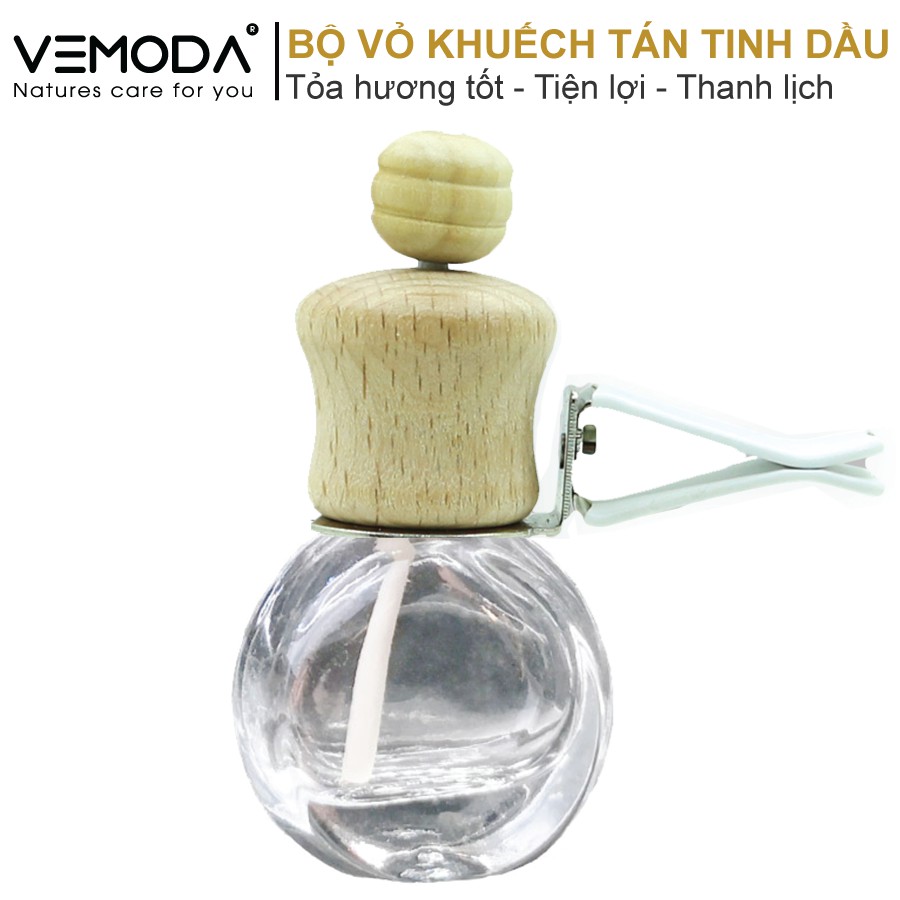 Bộ khuếch tán tinh dầu đa năng gắn trên Ô Tô Máy Lạnh Cánh Quạt giúp khuếch tán tinh dầu VEMODA