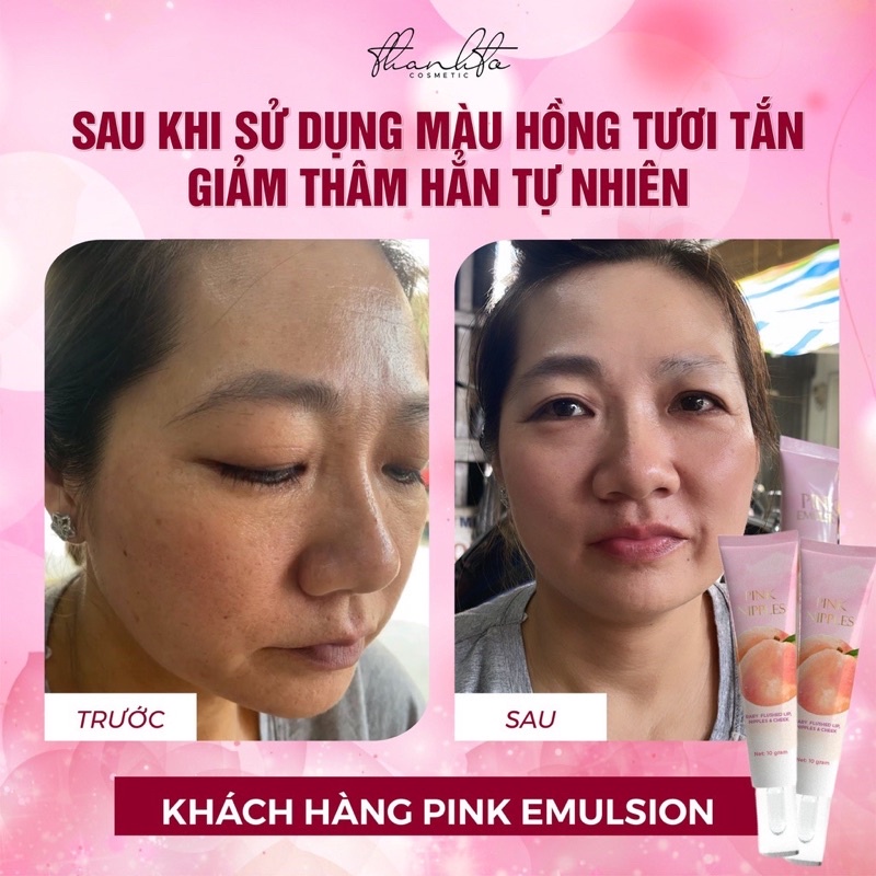 Kem Dưỡng Má Hồng Môi - Ti Hồng Thanh Tô - Pink Emulsion [Chính Hãng 100%]